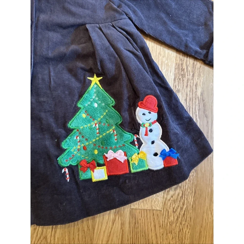 Maria Elena Girls Gray Fleece Hooded Swing Coat Christmas‎ Holiday 2T
